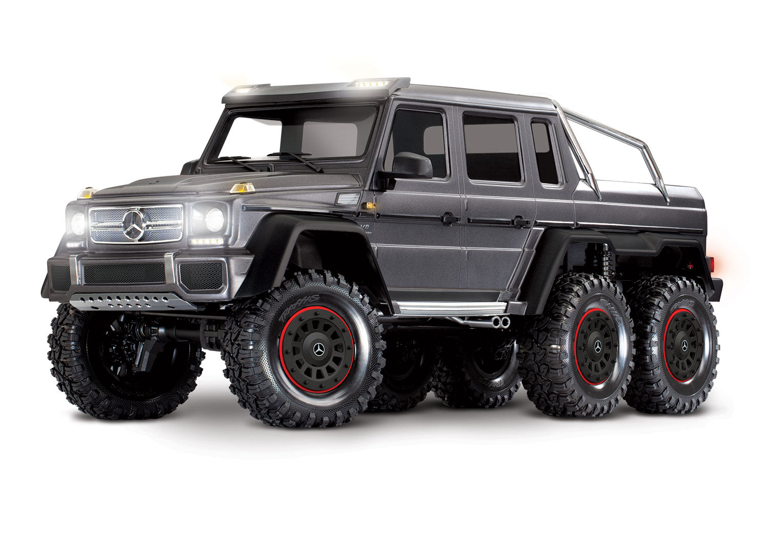 88096-4 TRX6 Mercedes-Benz G63 AMG 6x6 1/10 Scale And Trail