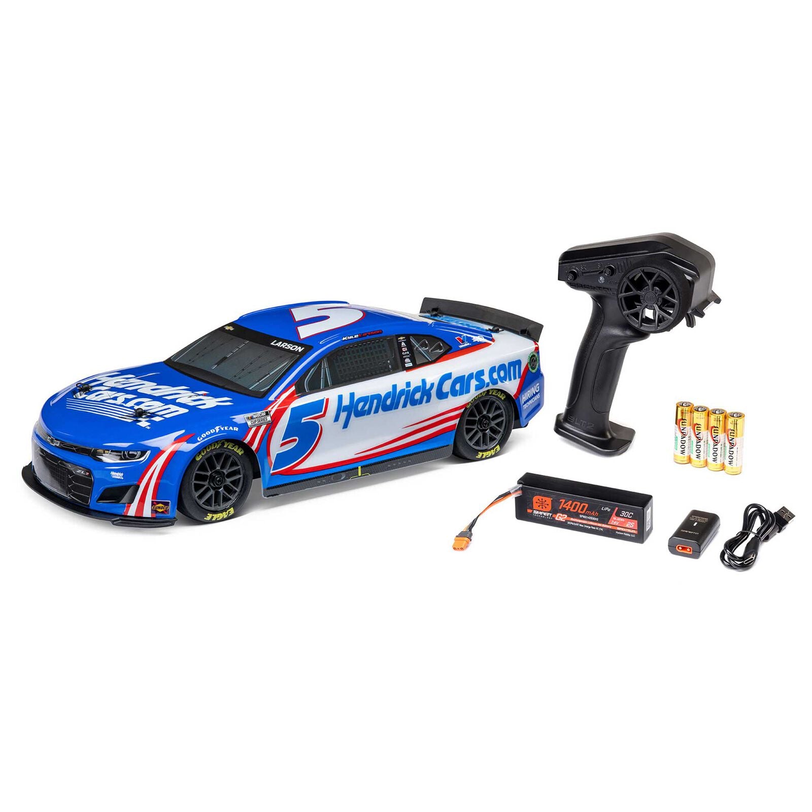 LOS1122405 1/12 4WD NASCAR RC Race Car RTR, Kyle Larson #5