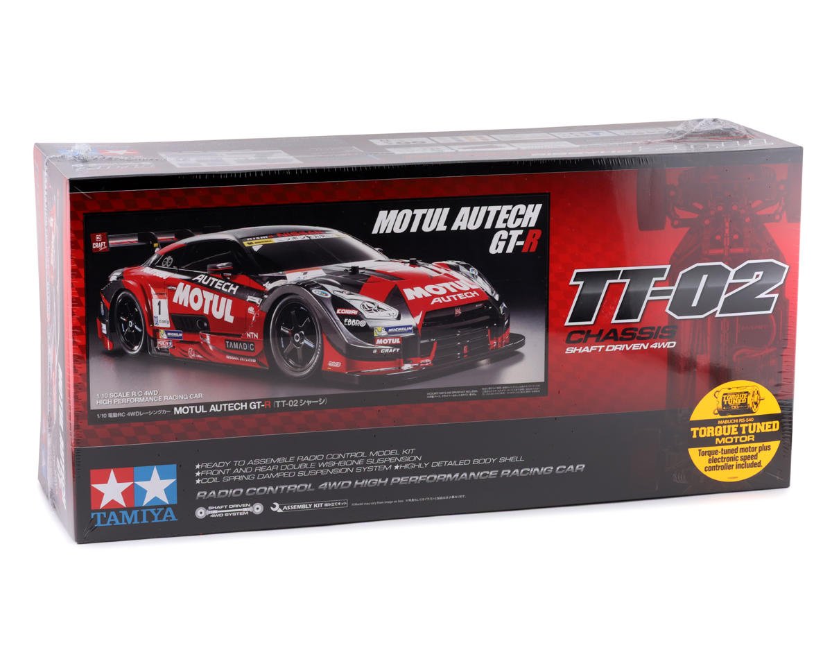 TAM58625 Tamiya TT-02 Motul Autech GT-R 1/10 4WD Electric Touring Car Kit