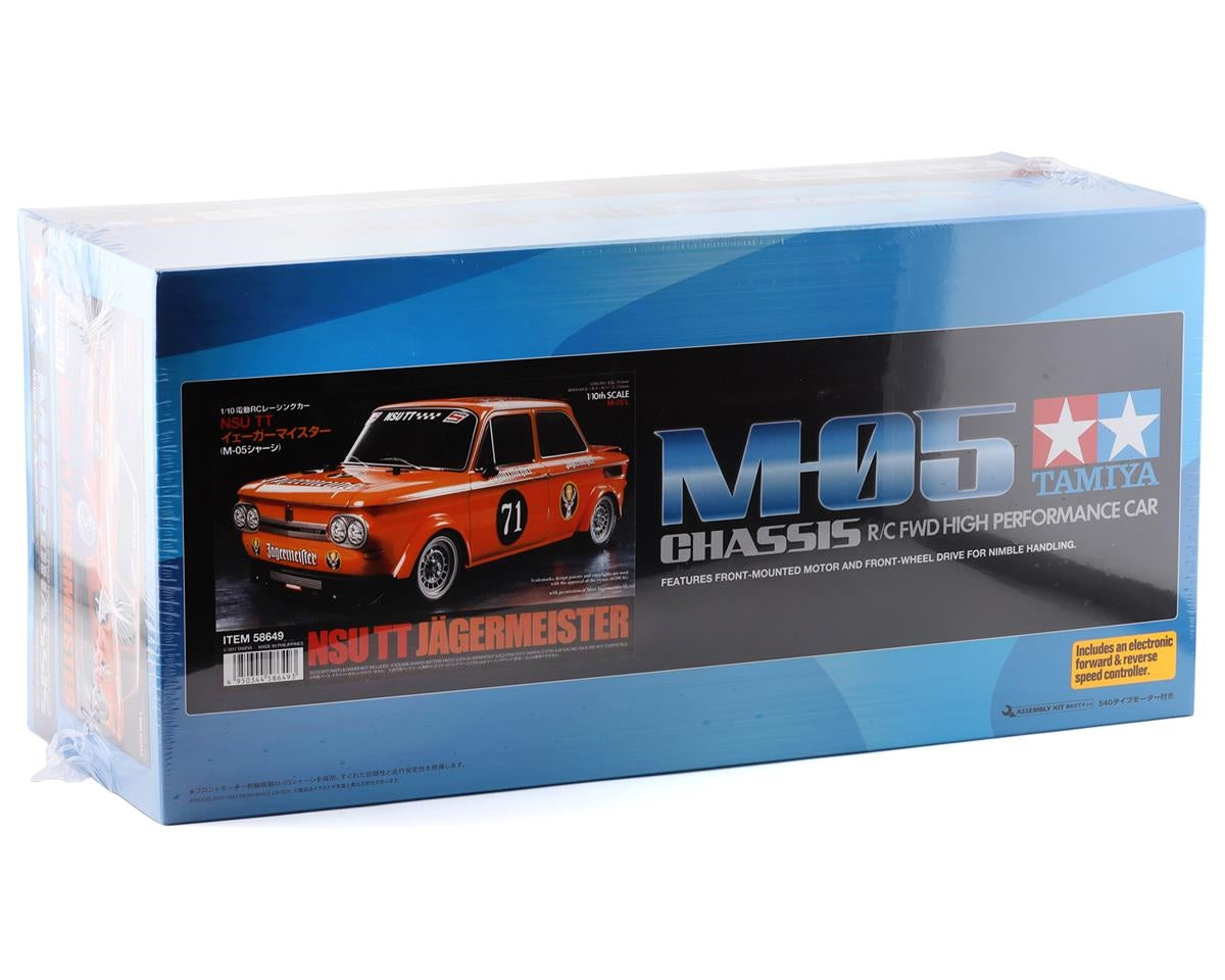 TAM58649 NSU TT Jagermeister M-05 FWD On-Road Touring Kit – New