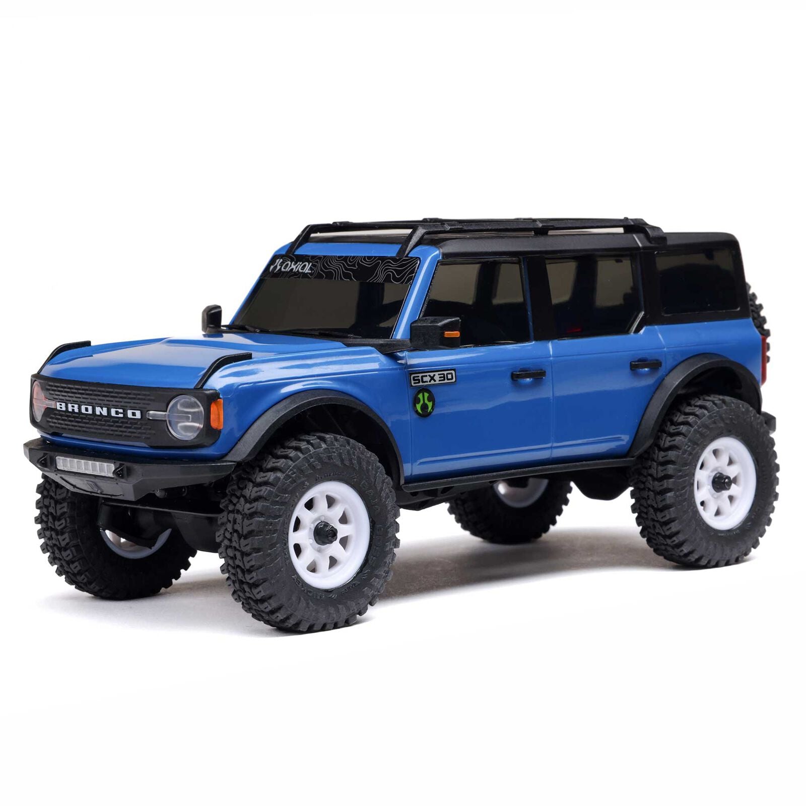 AXI-2048 1/30 SCX30 Ford Bronco 4X4 RTR Brushed Rock Crawler
