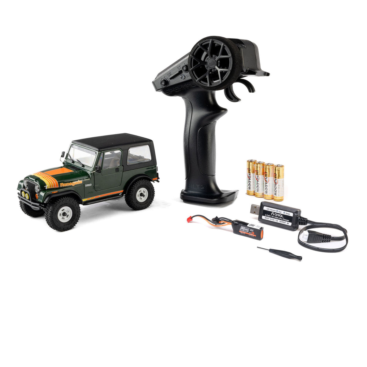 AXI-3273 1/30 Axial SCX30 Jeep CJ-7 (Battery & Charger Included)