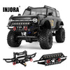 INJ4M-43FR INJORA CNC Aluminum Front Rear Bumpers V2 for 1/18 TRX4M Bronco (4M-43)