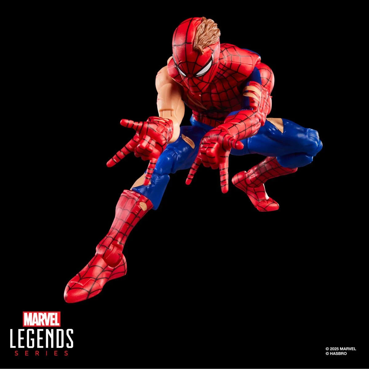 HSG0638 Spider-Man Marvel Legends Magic: The Gathering Battle-Damaged Spider-Man 6-Inch Action Figure and Card