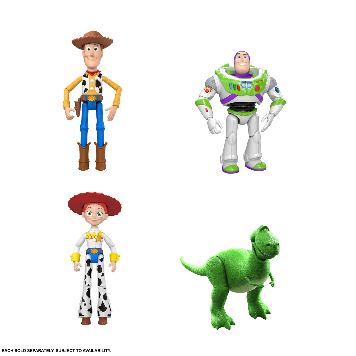 JKV17 Toy Story 5 Play Scale Rex Figure