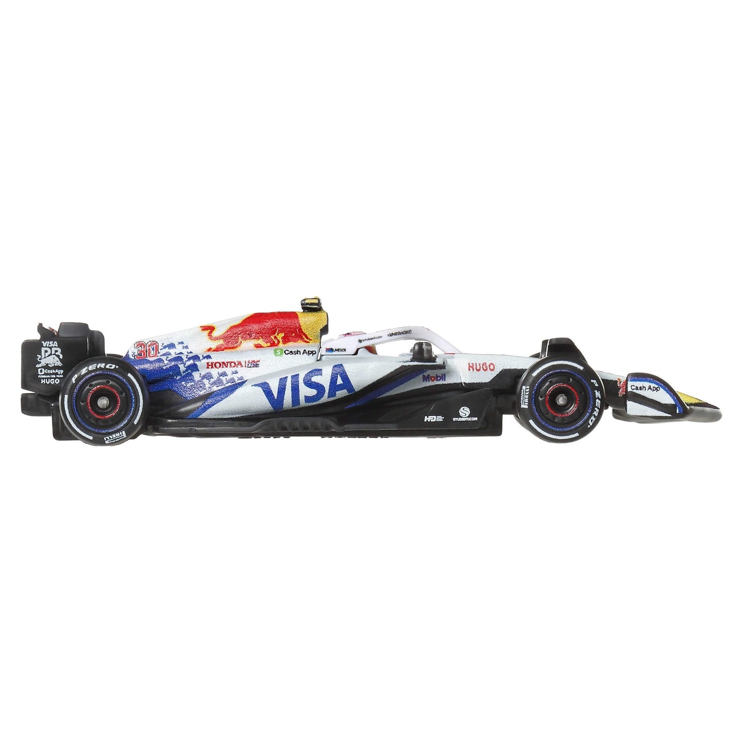 HWJMM94-4B10 HotWheels Visa Cash App Racing Bulls F1 Team