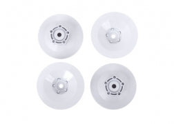 10457-WHT Wheel discs (white) (4)