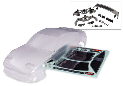 10515 4-Tec Drift Nissan 240SX Clear Body