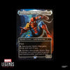HSG0638 Spider-Man Marvel Legends Magic: The Gathering Battle-Damaged Spider-Man 6-Inch Action Figure and Card
