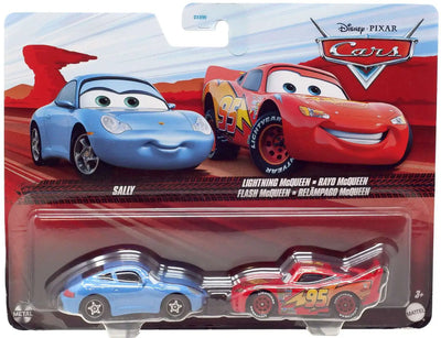 HWDXV99 Cars Sally and Lighting McQueen