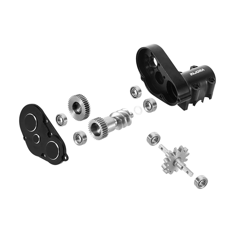 INJSCX30-11BK INJORA Aluminum Transmission Kit for 1/30 SCX30 (Unassembled)