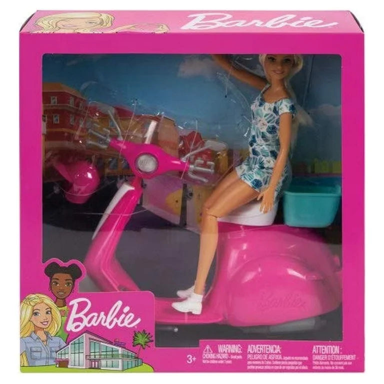 HWGBK85 Barbie Doll and Accessory – New Sun Racing