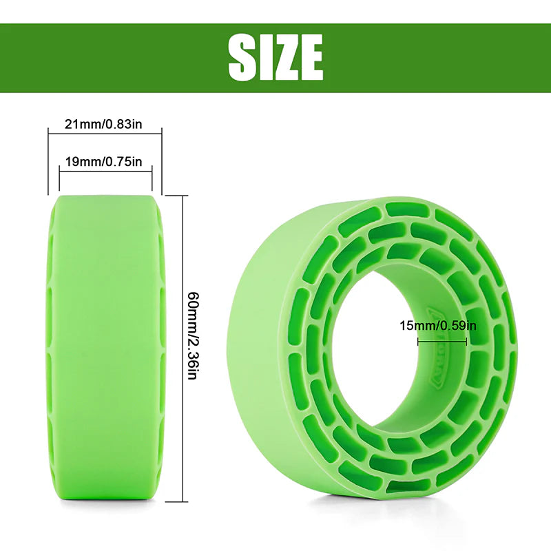 INJYQT-1370GN INJORA Silicone Rubber Inserts for 1.3" 68-72mm Tires (1370)