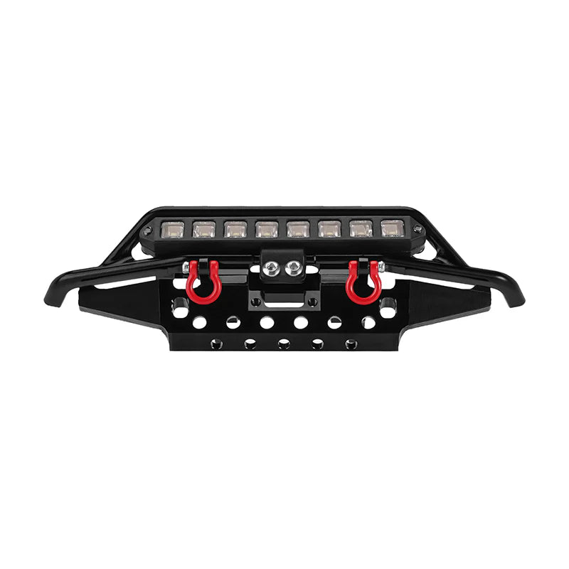 INJ4M-43FR INJORA CNC Aluminum Front Rear Bumpers V2 for 1/18 TRX4M Bronco (4M-43)