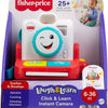 Fisher-Price Laugh & Learn Click & Learn Instant Camera toy in packaging