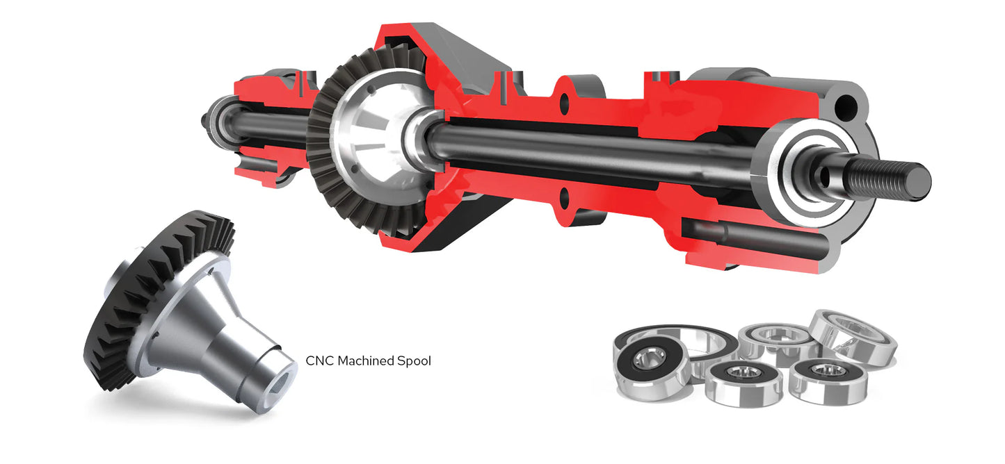 RER13033 XR247 Pre-Assembled Axle Kit(1set)