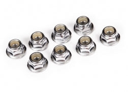 3647 Nuts,4mm Flanged Nylon Lo