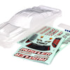 3753  Rustler 2WD Clear Clipless Body