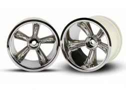 4172 TRX® Pro-Star chrome wheels (2) (rear) (for 2.2'' tires)