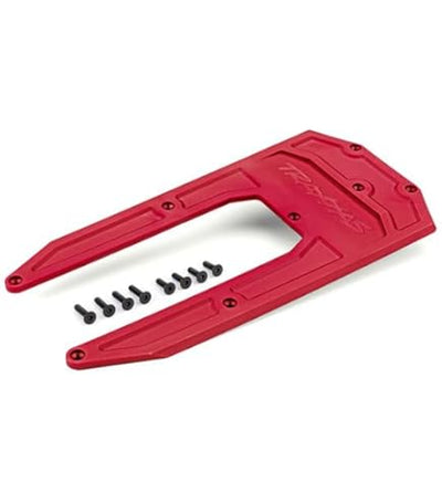 9623R Skidplate, Chassis Red