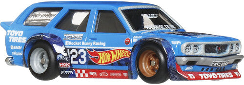 HWJBK50 Hot Wheels Premium Ronin Run II Mad Mike Mazda RX-3 Wagon/Remorque
