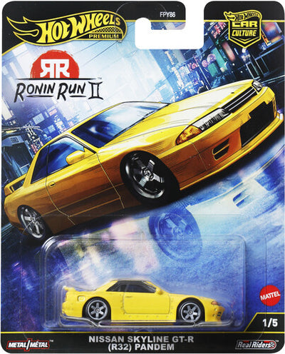 HWJBK88 Hot Wheels Premium Nissan Skyline GT-R (R32) Pandem