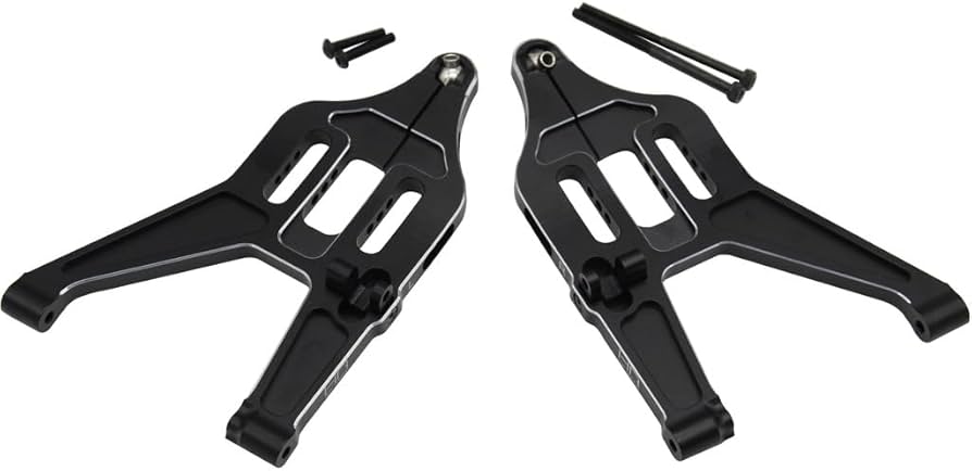 HRTUDR55M01- Black Aluminum Front Lower Arms