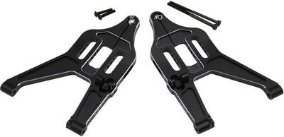 HRTUDR55M01- Black Aluminum Front Lower Arms