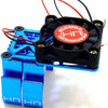 HRMH550TE16 Tamiya Blue Heatsink and Fan