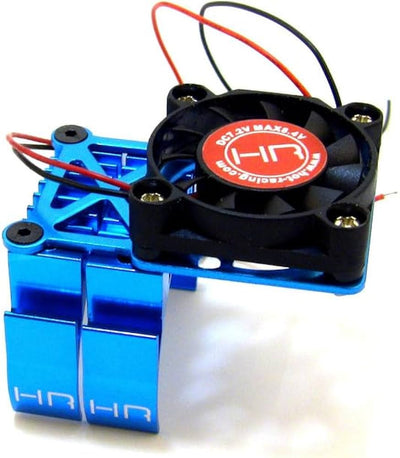 HRMH550TE16 Tamiya Blue Heatsink and Fan