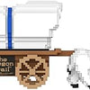 FU80280 The Oregon Trail Oxen and Wagon