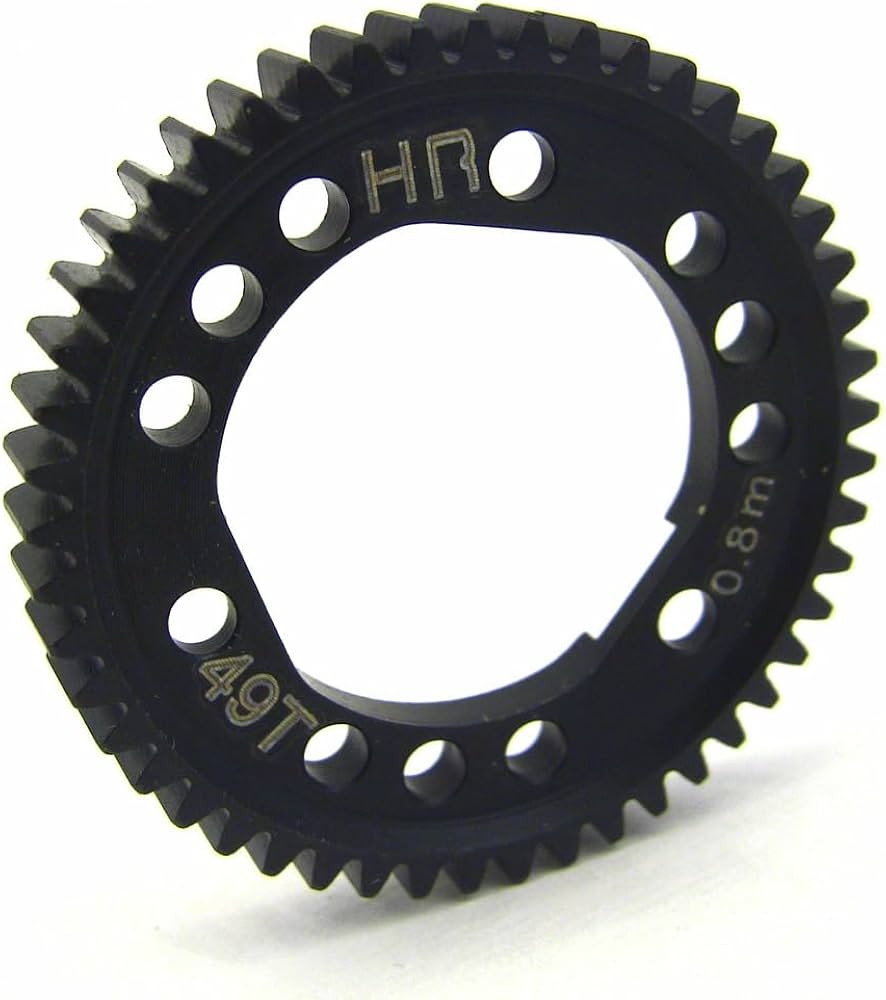 HRSSLF249D Steel Spur Gear for Center Diff (49T 0.8M/32P) - Tra 4x4