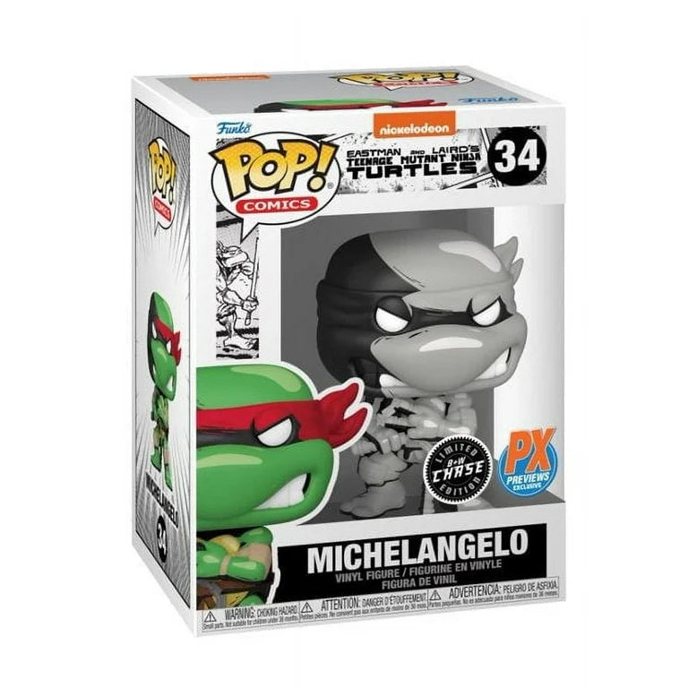 FU60653 CHASE! TMNT Michelangelo PX Exclusive