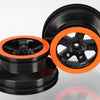 5870X Wheels,SC,Black, Orange