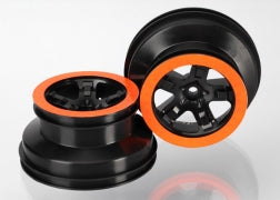 5870X Wheels,SC,Black, Orange