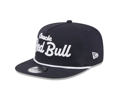 60611820 Red Bull Racing F1 New Era Golfer Team Text Hat - Navy