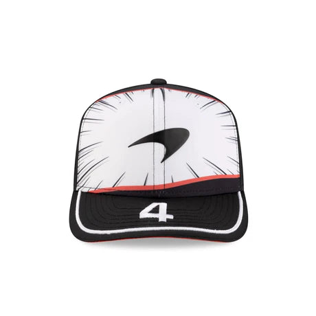 60691414 McLaren Racing F1 New Era 9Seventy Special Edition Japan GP Lando Norris Hat - Black