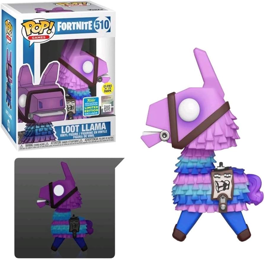 FU39579 Fortnite-Loot Llama Glow in the dark