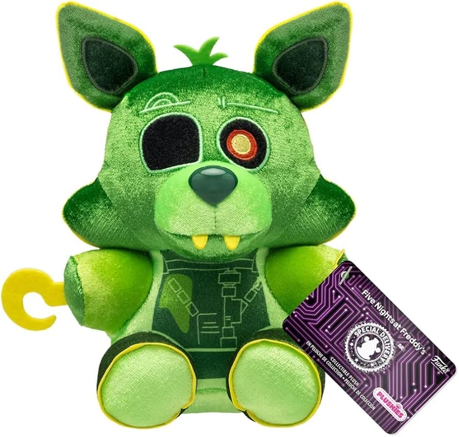 FU59698 FNAF Radioactive Foxy Plush