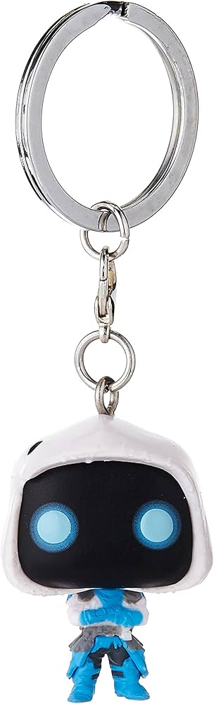 FU44753 Fortnite-Frozen Raven Keychain