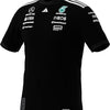 JW5361 Mercedes AMG Petronas Formula 1 2025 Men's Team Driver Jersey - Black -