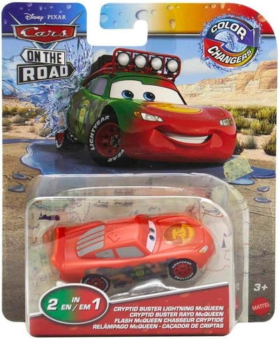 HWGNY94 Cars Color Changers Cryptid Lightning McQueen