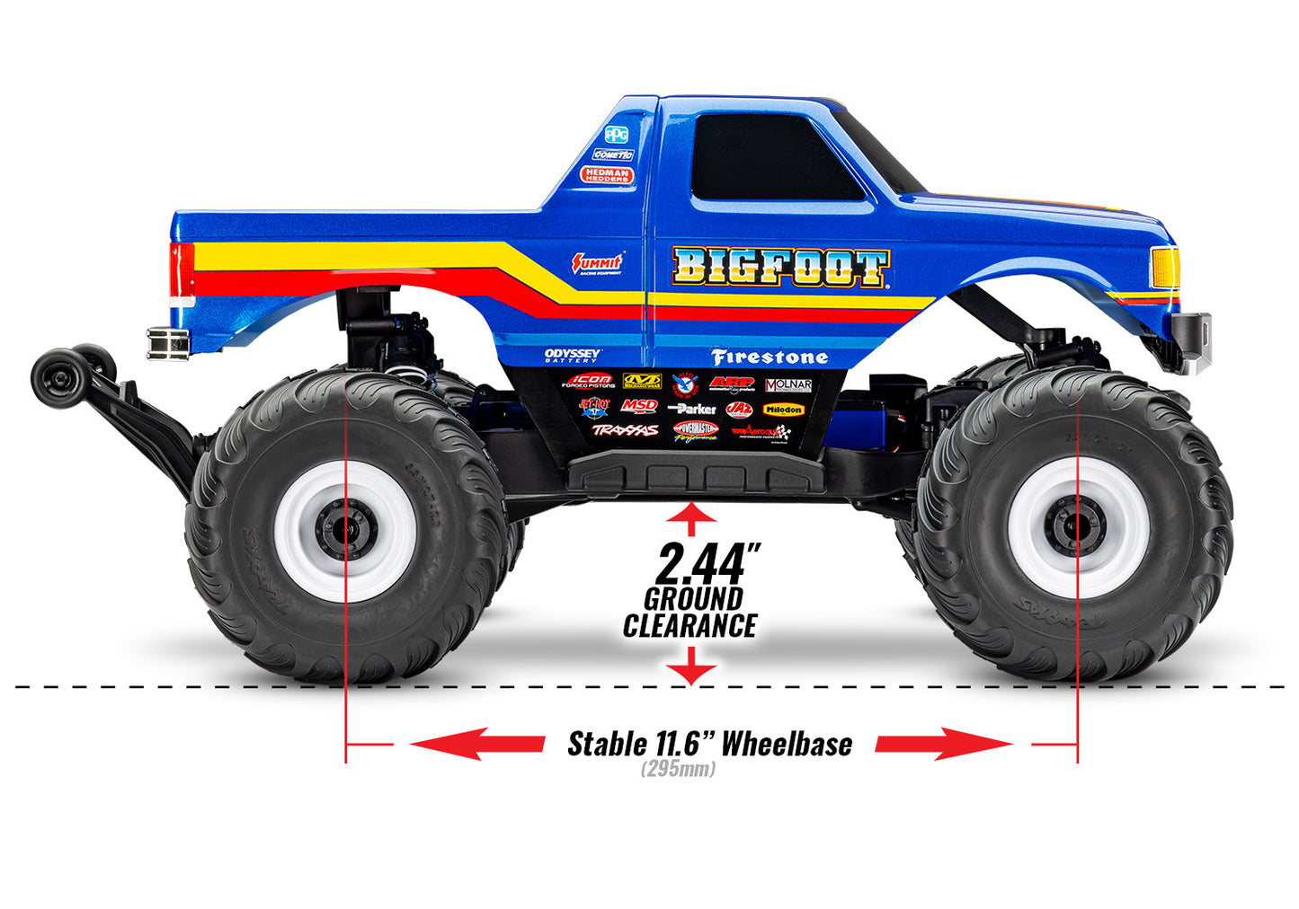 67134-4 BIGFOOT 4WD BL-2 Brushless Monster Truck