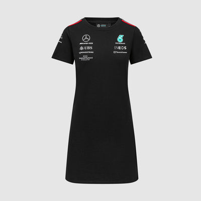 701223439 Mercedes AMG Petronas F1 2023 Women's Team T-Shirt Dress -