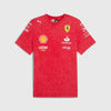 701230148 Scuderia Ferrari F1 Special Edition Las Vegas GP Team T-Shirt - Desert Sun Red