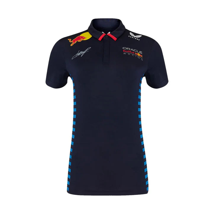 TF5886 RBR F1 Women 2024 Sergio "Checo" Perez Team Polo Shirt -