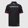 701232121 Porsche Motorsport Men's Team Polo Shirt - Black