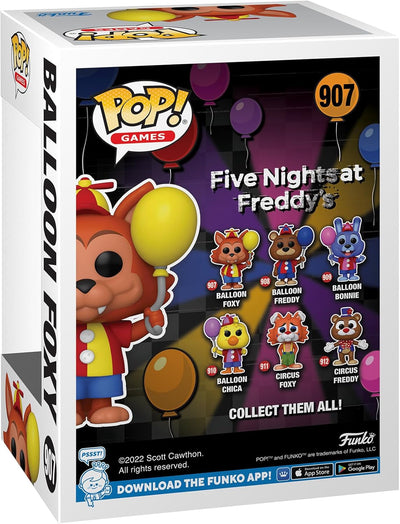 FU67627 FNAF Balloon Foxy