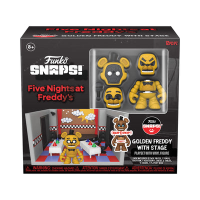 FU64923 Funko Snaps FNAF Golden Freddy w/Stage