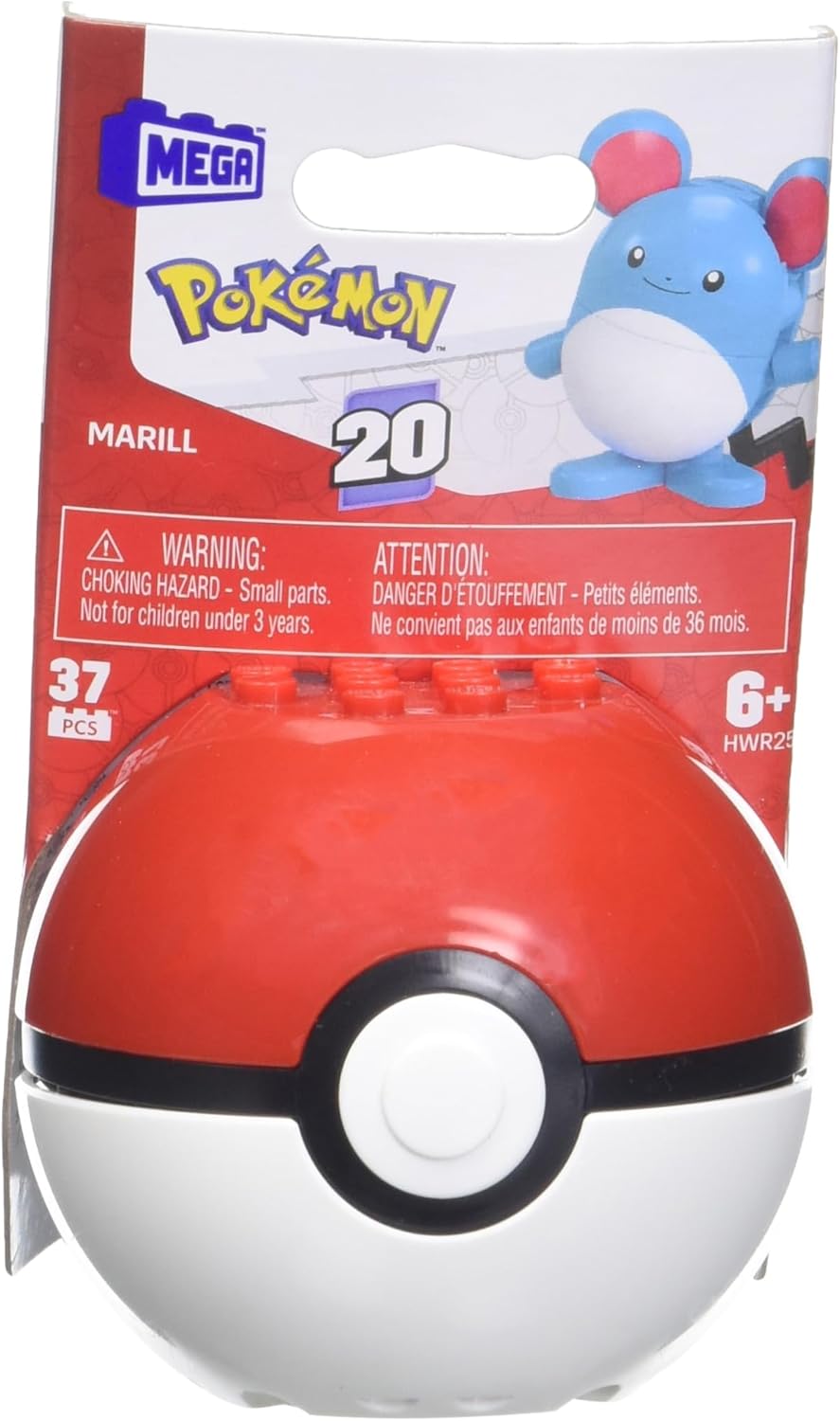 HWR20 Mega Construx Pokeball Marill
